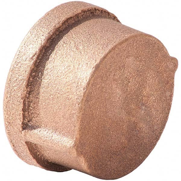 Merit Brass - Brass & Chrome Pipe Fittings Type: Cap Fitting Size: 3 - Makers Industrial Supply