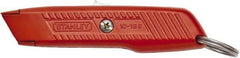 Stanley - Retractable Utility Knife - Orange Metal Handle, 1 Blade Included - Makers Industrial Supply