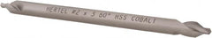 Hertel - #2 Plain Cut 60° Incl Angle Cobalt Combo Drill & Countersink - Makers Industrial Supply