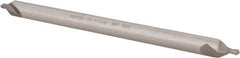 Hertel - #4-1/2 Plain Cut 60° Incl Angle High Speed Steel Combo Drill & Countersink - Makers Industrial Supply