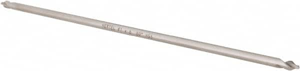 Hertel - #1 Plain Cut 60° Incl Angle High Speed Steel Combo Drill & Countersink - Makers Industrial Supply