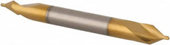 Hertel - #2/0 Plain Cut 60° Incl Angle High Speed Steel Combo Drill & Countersink - Makers Industrial Supply