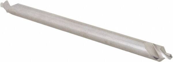 Hertel - #4-1/2 Plain Cut 90° Incl Angle High Speed Steel Combo Drill & Countersink - Makers Industrial Supply