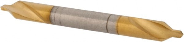 Hertel - #1 Plain Cut 60° Incl Angle High Speed Steel Combo Drill & Countersink - Makers Industrial Supply