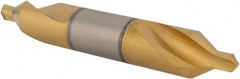 Hertel - #4-1/2 Plain Cut 60° Incl Angle High Speed Steel Combo Drill & Countersink - Makers Industrial Supply