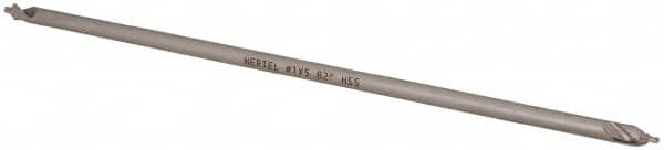 Hertel - #1 Plain Cut 82° Incl Angle High Speed Steel Combo Drill & Countersink - Makers Industrial Supply