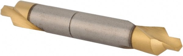 Hertel - #3 Plain Cut 90° Incl Angle High Speed Steel Combo Drill & Countersink - Makers Industrial Supply