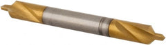 Hertel - #1 Plain Cut 90° Incl Angle High Speed Steel Combo Drill & Countersink - Makers Industrial Supply