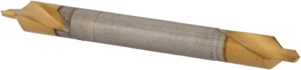 Hertel - #1 Plain Cut 82° Incl Angle High Speed Steel Combo Drill & Countersink - Makers Industrial Supply