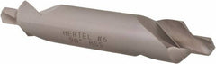 Hertel - #6 Plain Cut 90° Incl Angle High Speed Steel Combo Drill & Countersink - Makers Industrial Supply