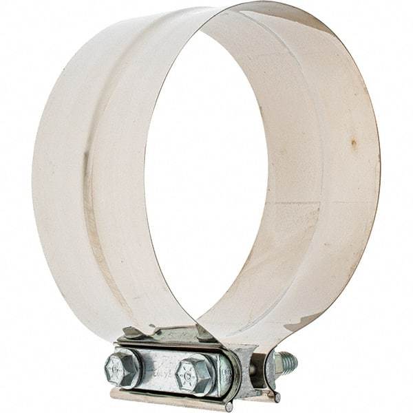 Value Collection - Stainless Steel Exhaust Clamp - 6" OD - Makers Industrial Supply