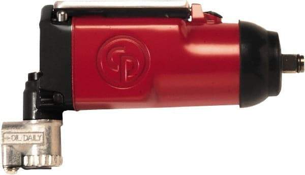 Chicago Pneumatic - 3/8" Drive, 9,500 RPM, 90 Ft/Lb Torque Impact Wrench - Butterfly Handle, 1,400 IPM, 13 CFM, 90 psi, 1/4" NPT Inlet - Makers Industrial Supply