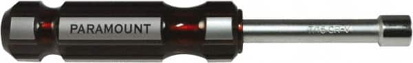 Paramount - 7/16" Solid Shaft Nutdriver - Color Coded Handle, 7-1/8" OAL - Makers Industrial Supply