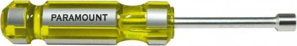 Paramount - 5/16" Solid Shaft Nutdriver - Color Coded Handle, 7-1/8" OAL - Makers Industrial Supply