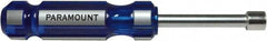 Paramount - 10mm Solid Shaft Nutdriver - Color Coded Handle, 7-1/8" OAL - Makers Industrial Supply