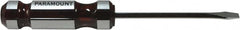 Paramount - Standard Slotted Screwdriver - Square Shank, Acetate Handle - Makers Industrial Supply