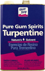 Klean-Strip - 1 Gal Turpentine - 859 gL VOC Content, Comes in Metal Can - Makers Industrial Supply