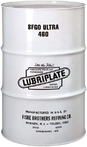 Lubriplate - 55 Gal Drum, Synthetic Gear Oil - 10°F to 380°F, 2143 SUS Viscosity at 100°F, 211 SUS Viscosity at 210°F, ISO 460 - Makers Industrial Supply