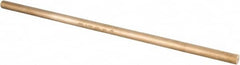 Ampco - Socket Sliding Bar for Extension - 25" OAL, Aluminum Bronze Finish - Makers Industrial Supply