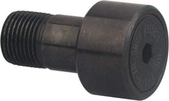 Accurate Bushing - 3-1/2" Roller Diam x 2" Width, 1-3/4" Stud Diam x 2-3/4" Length, Sealed Heavy Stud Cam Follower with Hex - Carbon Steel, 1-3/8" Thread Length, 1-3/4-12 Thread, 4-3/4" OAL, 29,660 Lb Dynamic Cap - Makers Industrial Supply