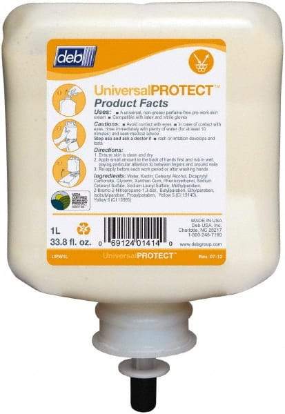 SC Johnson Professional - 1 L Barrier & Pre-Work Cream - Comes in Cartridge, Fragrance Free, Silicone Free - Makers Industrial Supply