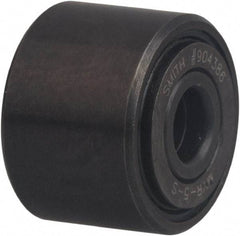 Accurate Bushing - 8mm Bore, 8mm Roller Diam x 24mm Width, Carbon Steel Sealed Yoke Cam Follower - 10,400 N Dynamic Load Capacity - Makers Industrial Supply