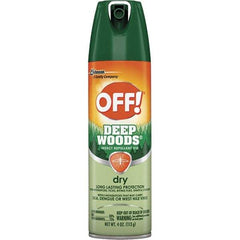 OFF! - 4 oz 25% DEET Aerosol Spray - For Mosquitoes, Ticks, Biting Flies, Gnats, Chiggers - Makers Industrial Supply