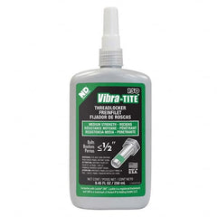 Vibra-Tite - 250 mL Bottle, Green, Medium Strength - Wicking Grade Threadlocker - Makers Industrial Supply