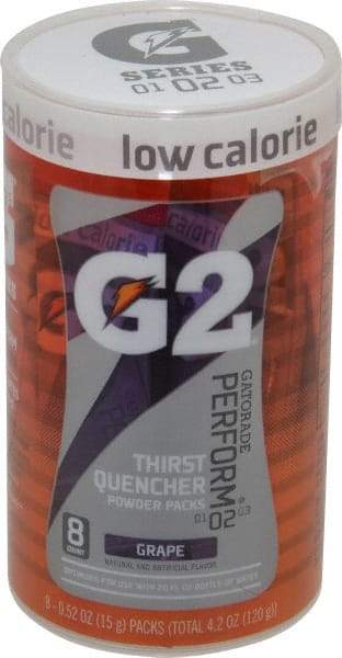 Gatorade - 0.52 oz Packet Grape Activity Drink - Powdered, Yields 20 oz - Makers Industrial Supply