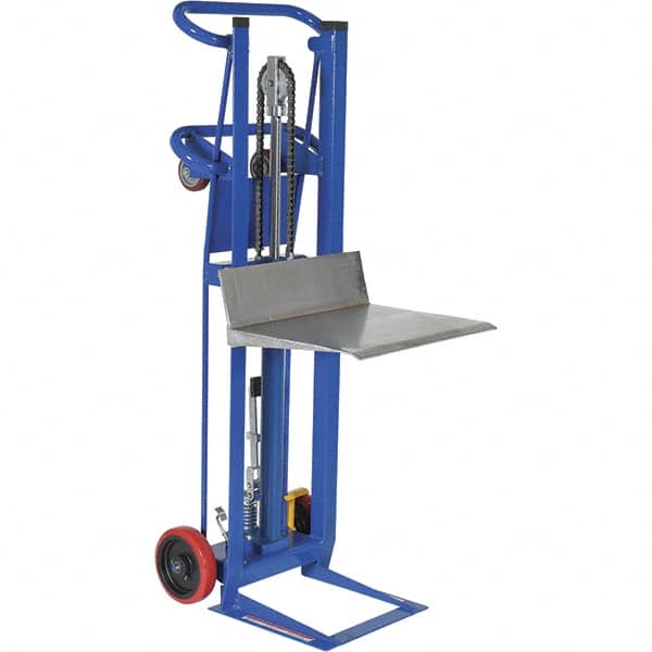 Vestil - 750 Lb Capacity, 52" Lift Height, Portable Workstation Manually Operated Lift - Makers Industrial Supply