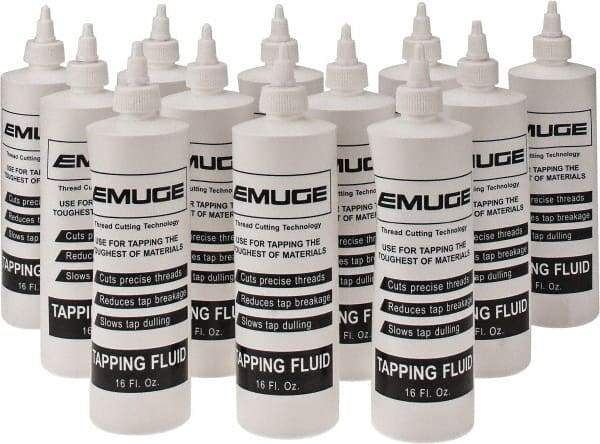 Emuge - 16 oz Bottle Tapping Fluid - Synthetic - Makers Industrial Supply