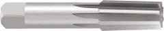 Emuge - 1/8" Pipe, 0.3169" Small End Diam, 0.2756" Straight Shank, 17mm Flute, Taper Pipe Reamer - Makers Industrial Supply