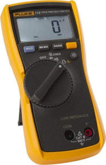 Fluke - 113, CAT IV, 600 VAC/VDC, Digital True RMS Auto Ranging Manual Ranging Multimeter - 60,000 Ohm, Measures Voltage, Resistance - Makers Industrial Supply