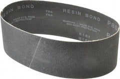 Made in USA - 3" Wide x 21" OAL, 80 Grit, Silicon Carbide Abrasive Belt - Silicon Carbide, Medium, Coated, X/Y Weighted Cloth Backing, Wet/Dry, Series S181 - Makers Industrial Supply