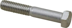 Value Collection - 3/8-16 UNC, 2-1/4" Length Under Head Hex Head Cap Screw - Partially Threaded, Grade 316 Stainless Steel, Uncoated, 9/16" Hex - Makers Industrial Supply