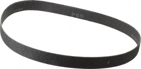 Made in USA - 1" Wide x 30" OAL, 60 Grit, Silicon Carbide Abrasive Belt - Silicon Carbide, Medium, Coated, X/Y Weighted Cloth Backing, Wet/Dry, Series S181 - Makers Industrial Supply