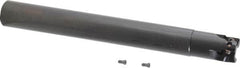 Kennametal - 3/4" Cut Diam, 0.398" Max Depth of Cut, 3/4" Shank Diam, 6.7" OAL, Indexable Square Shoulder End Mill - EC10.., EP10.. Inserts, Cylindrical Shank, 0° Lead Angle, Through Coolant - Makers Industrial Supply