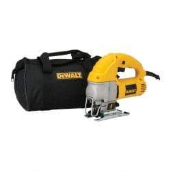 DeWALT - 5.5 Amp, 3,100 SPM, 1 Inch Stroke Length, Electric Jigsaw - 120V, 45° Cutting Angle - Makers Industrial Supply