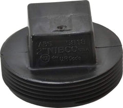 NIBCO - 2", ABS Drain, Waste & Vent Pipe Plug - MIPT - Makers Industrial Supply