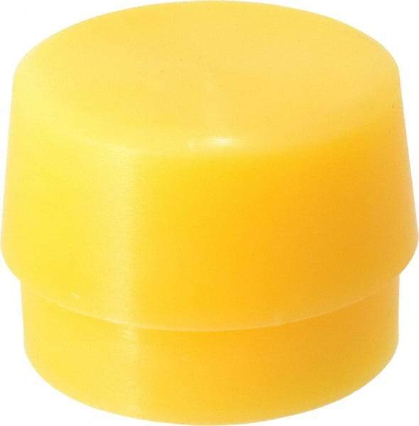 Garland - 2" Face Diam, Grade Extra Hard, Yellow Hammer Tip/Face - Plastic - Makers Industrial Supply