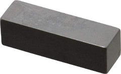 Mitutoyo - 0.35" Rectangular Steel Gage Block - Accuracy Grade 0, Includes Certificate of Inspection - Makers Industrial Supply