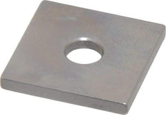 Mitutoyo - 0.11" Square Steel Gage Block - Accuracy Grade 0, Includes Certificate of Inspection - Makers Industrial Supply