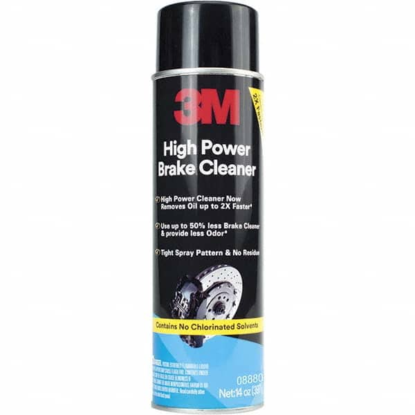 3M - Petroleum Based Brake Parts Cleaner - 14 oz Aerosol Can - Makers Industrial Supply