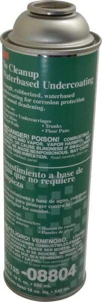 3M - 20 oz, Black, Water Based Undercoat - Comes in Aerosol Can - Makers Industrial Supply