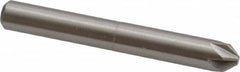 Interstate - 1/4" Head Diam, 1/4" Shank Diam, 6 Flute 82° Cobalt Countersink - Makers Industrial Supply