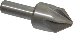 Interstate - 1" Head Diam, 1/2" Shank Diam, 6 Flute 82° Cobalt Countersink - Makers Industrial Supply