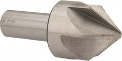 Interstate - 2" Head Diam, 1" Shank Diam, 6 Flute 90° Cobalt Countersink - Makers Industrial Supply