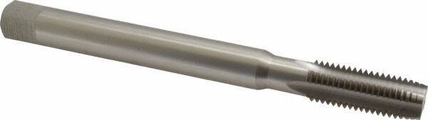 Interstate - 3/4-10 UNC, 4 Flute Plug Hand Pulley Tap - High Speed Steel, Bright Finish, Right Hand Flute, H3 Thread Limit, 8" OAL - Makers Industrial Supply