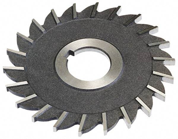 Keo - 5" Diam x 13/16" Width of Cut, 26 Teeth, High Speed Steel Side Milling Cutter - Straight Teeth, Uncoated - Makers Industrial Supply