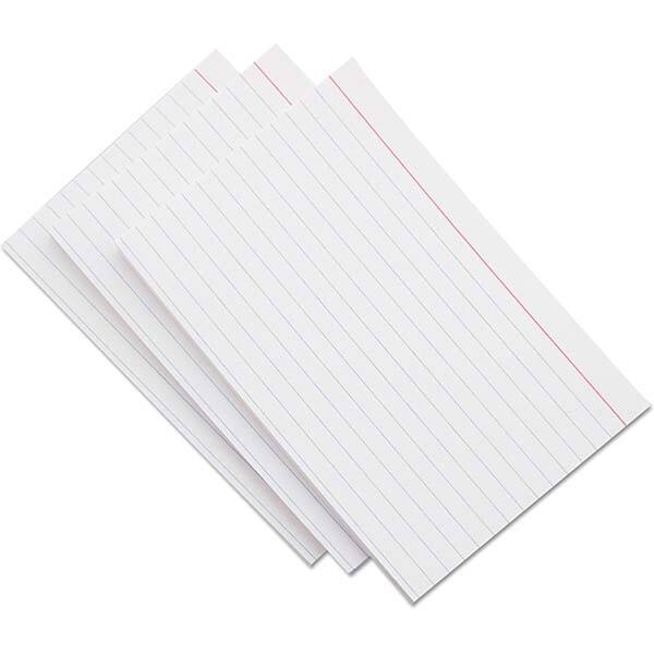 UNIVERSAL - Rolodexes & Cards Rolodex Type: Index Cards Size: 5 x 8 - Makers Industrial Supply